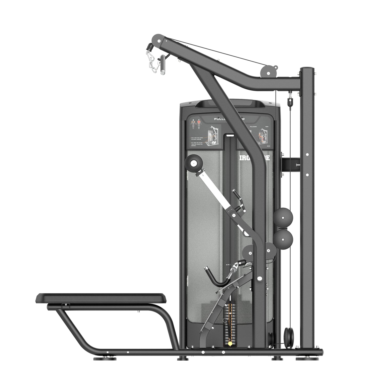 Dual Lat Pulldown & Row IRONSIDE Luxe