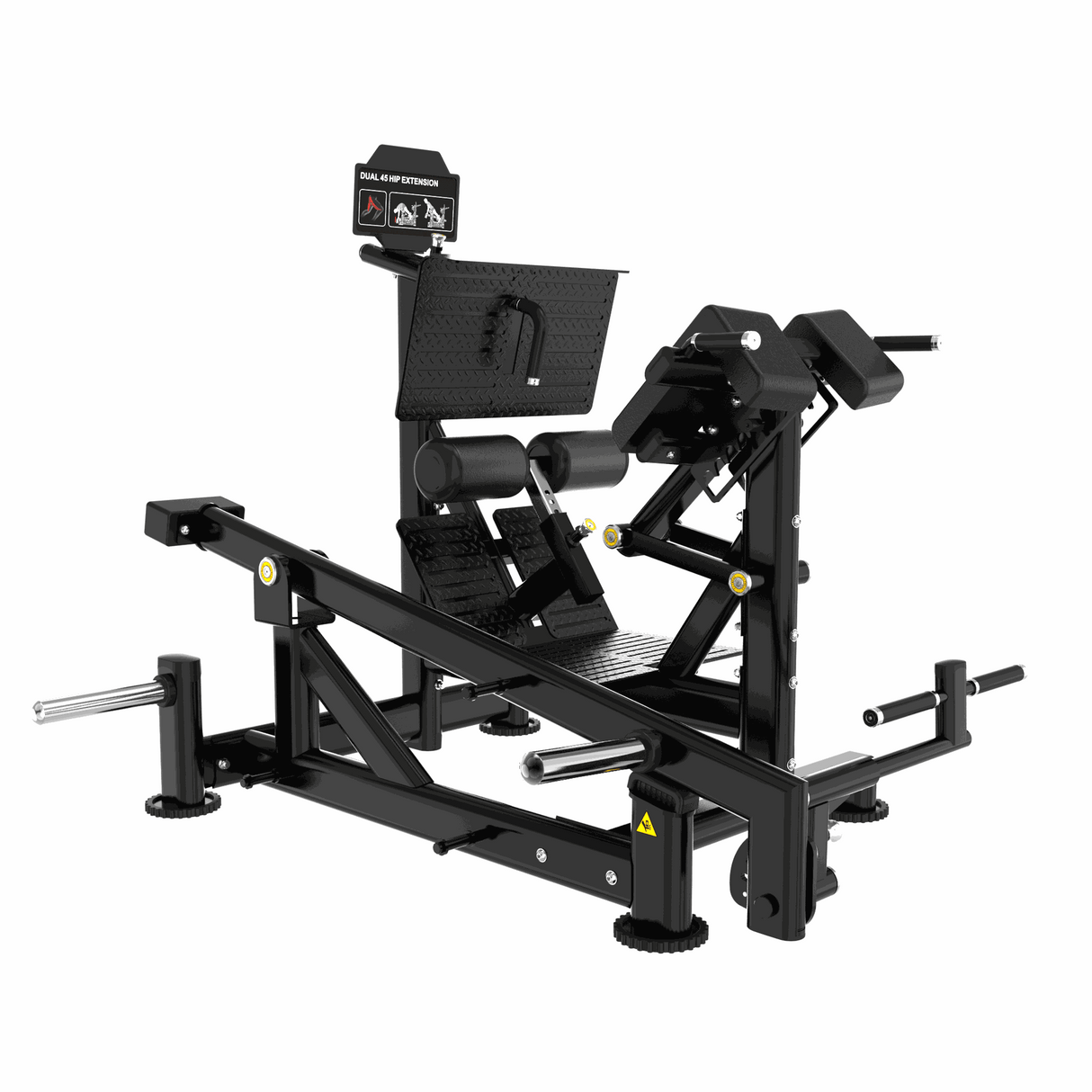 Dual Hip Extension 45° Plate Loaded IRONSIDE Infinity