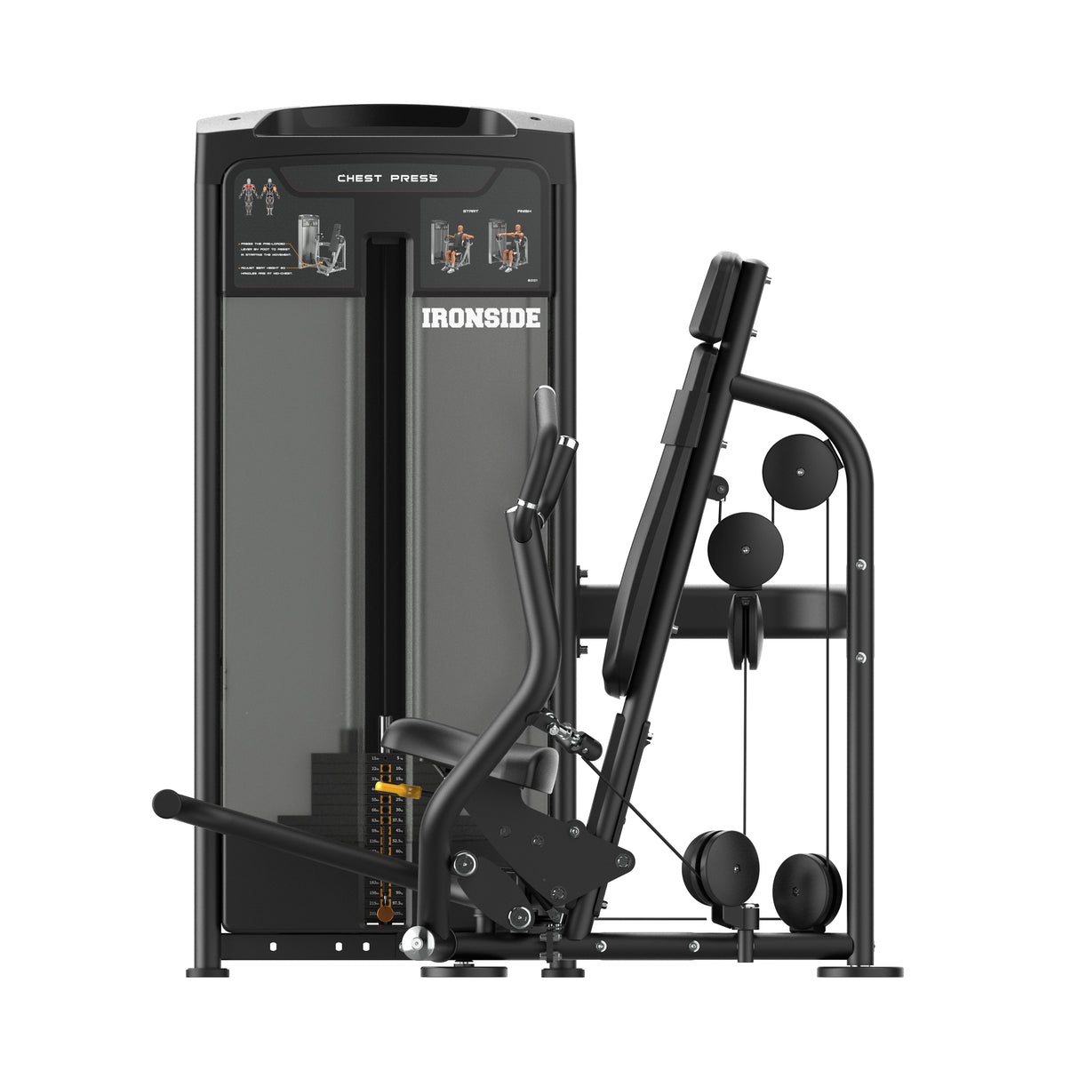 Iso-Lateral Chest Press IRONSIDE Luxe