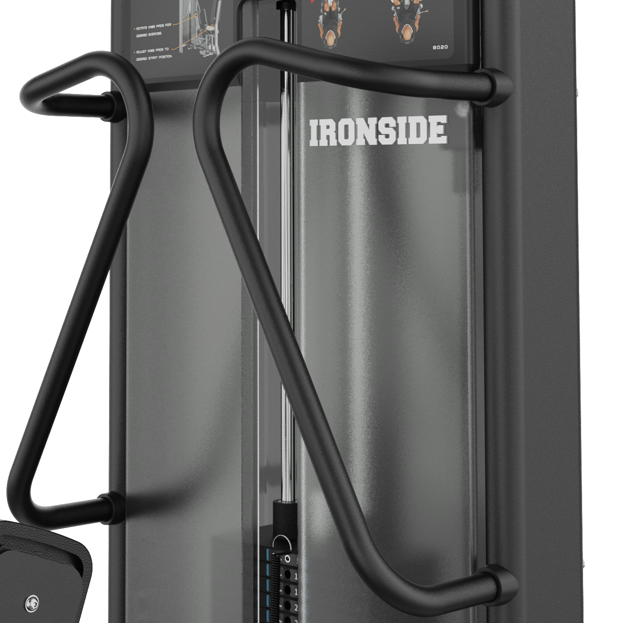 Dual Abductor & Adductor Machine IRONSIDE Luxe