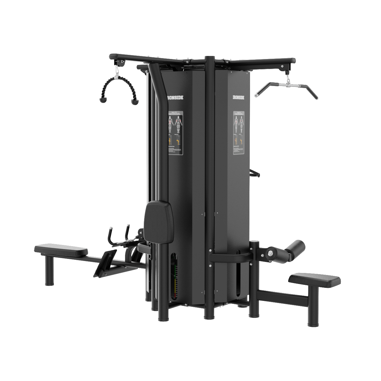 4-Stack Jungle Multi-Station IRONSIDE Luxe