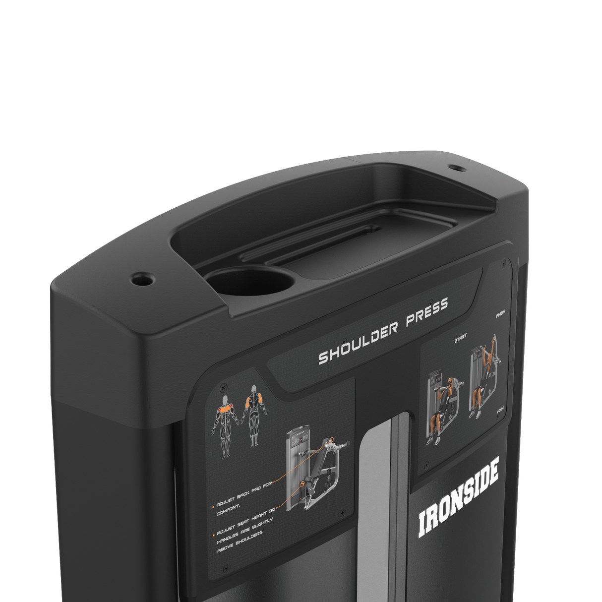 Iso Lateral Shoulder Press IRONSIDE Luxe