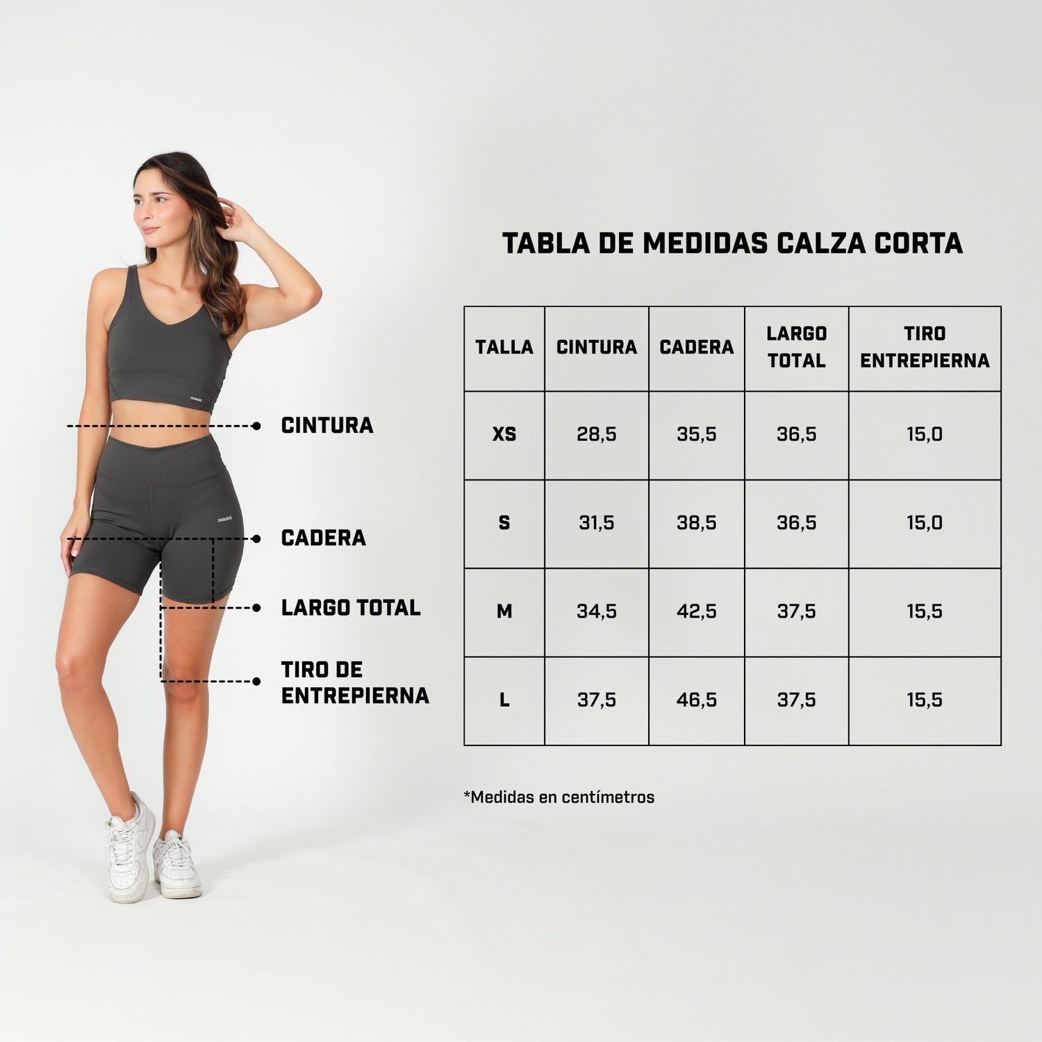 Calzas Cortas para Mujer Edición Limitada IRONSIDE