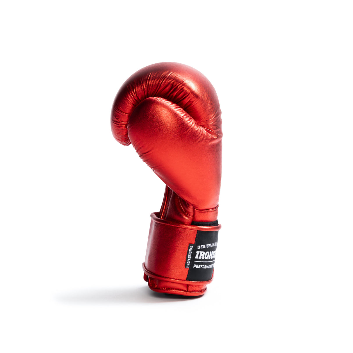 Guantes de Boxeo Profesionales de Competición IBA Rojos IRONSIDE
