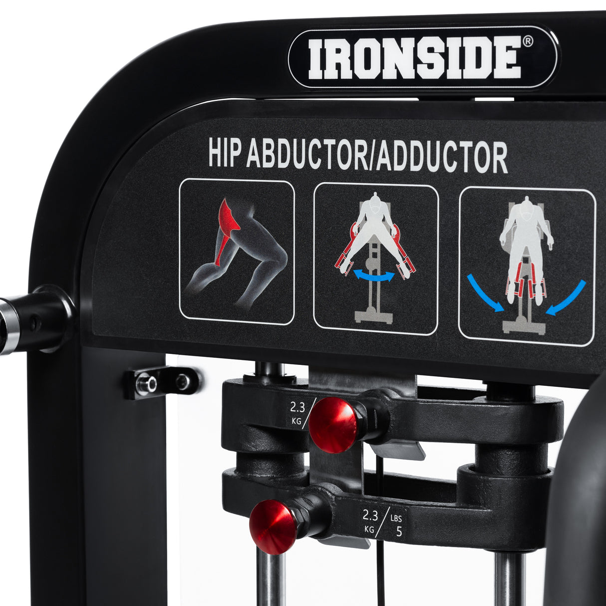 Dual Abductor & Adductor Machine IRONSIDE Infinity