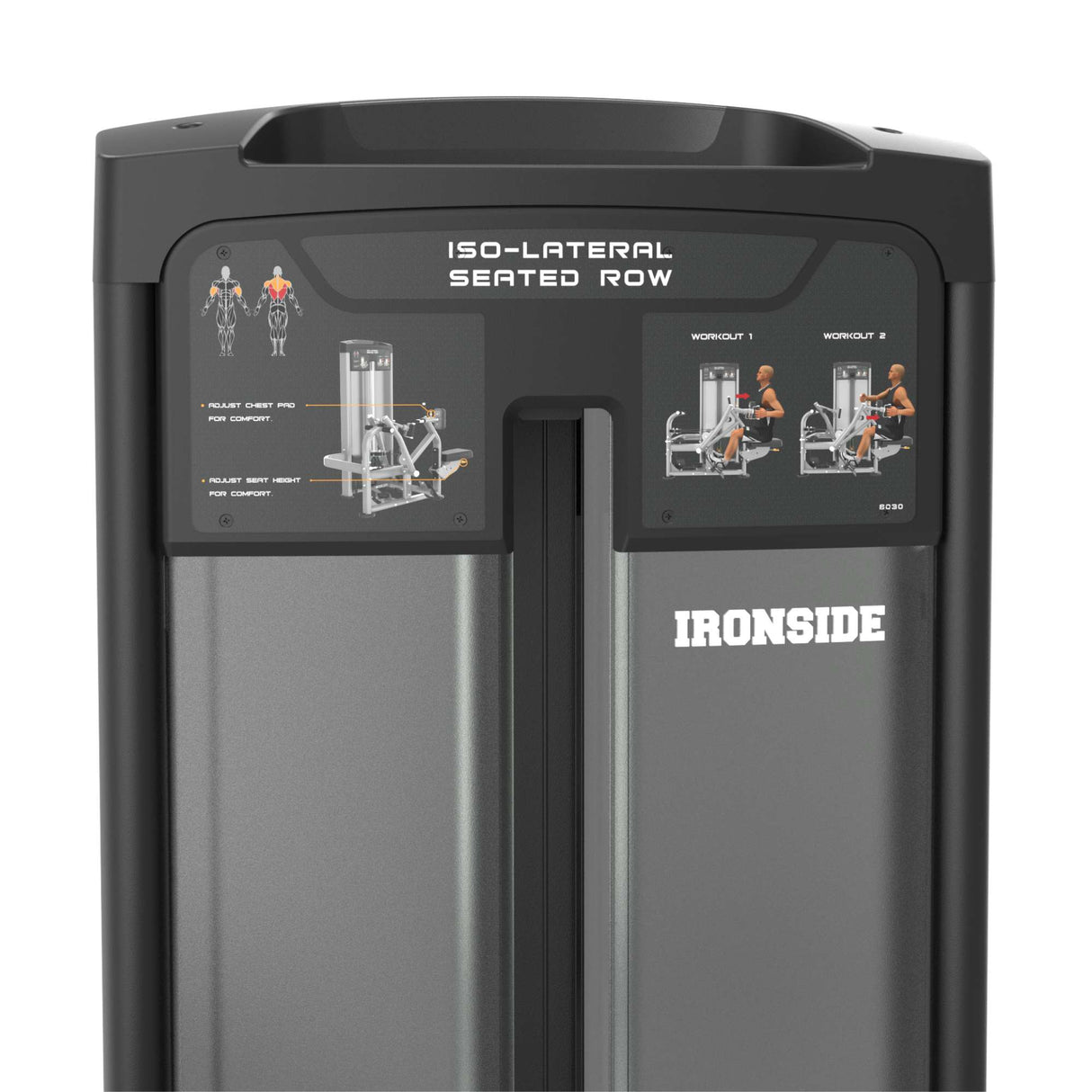 Iso-Lateral Seated Row IRONSIDE Luxe