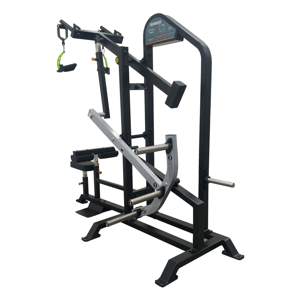 Lat Pulldown Plate Loaded IRONSIDE Premier