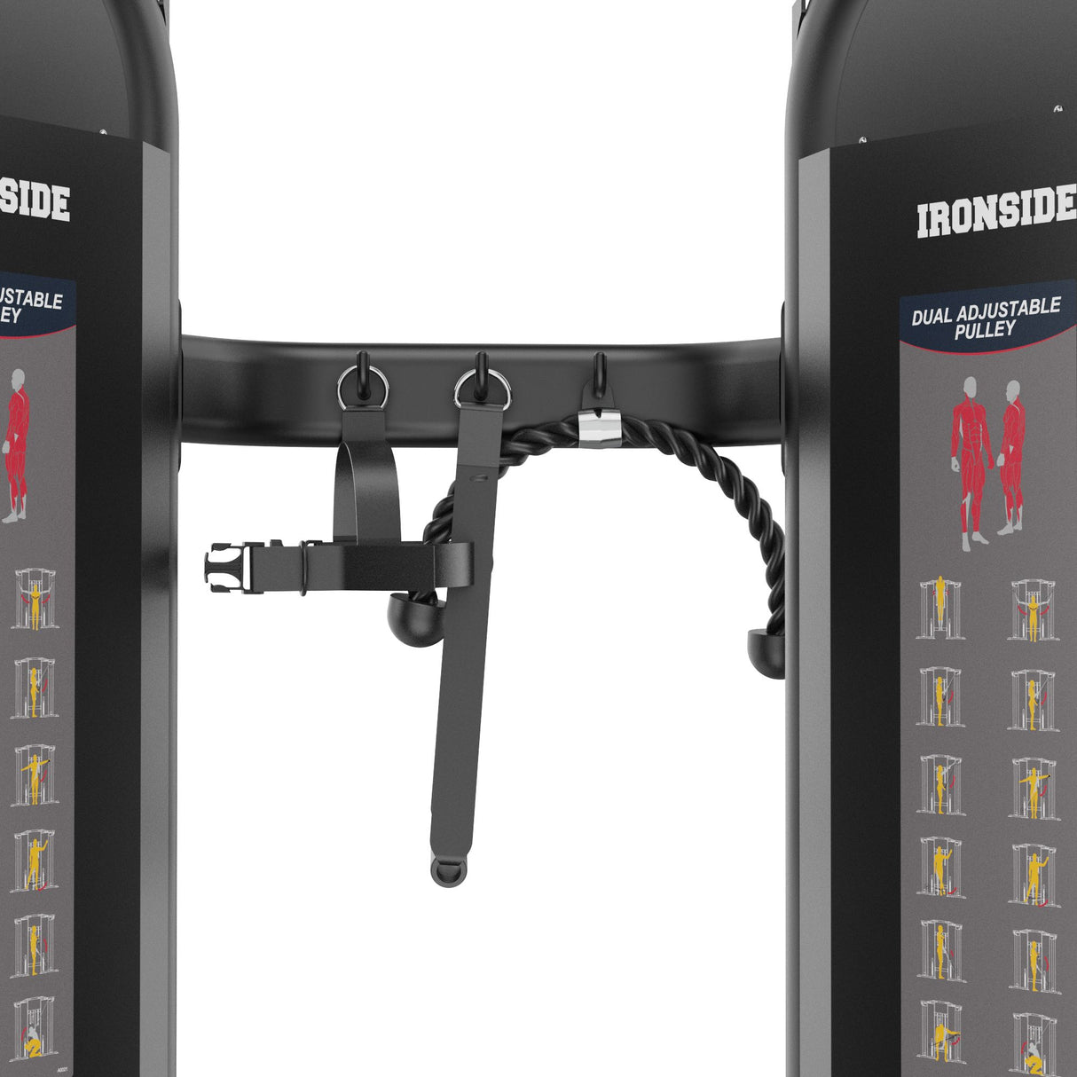 Polea Doble Crossover IRONSIDE Luxe