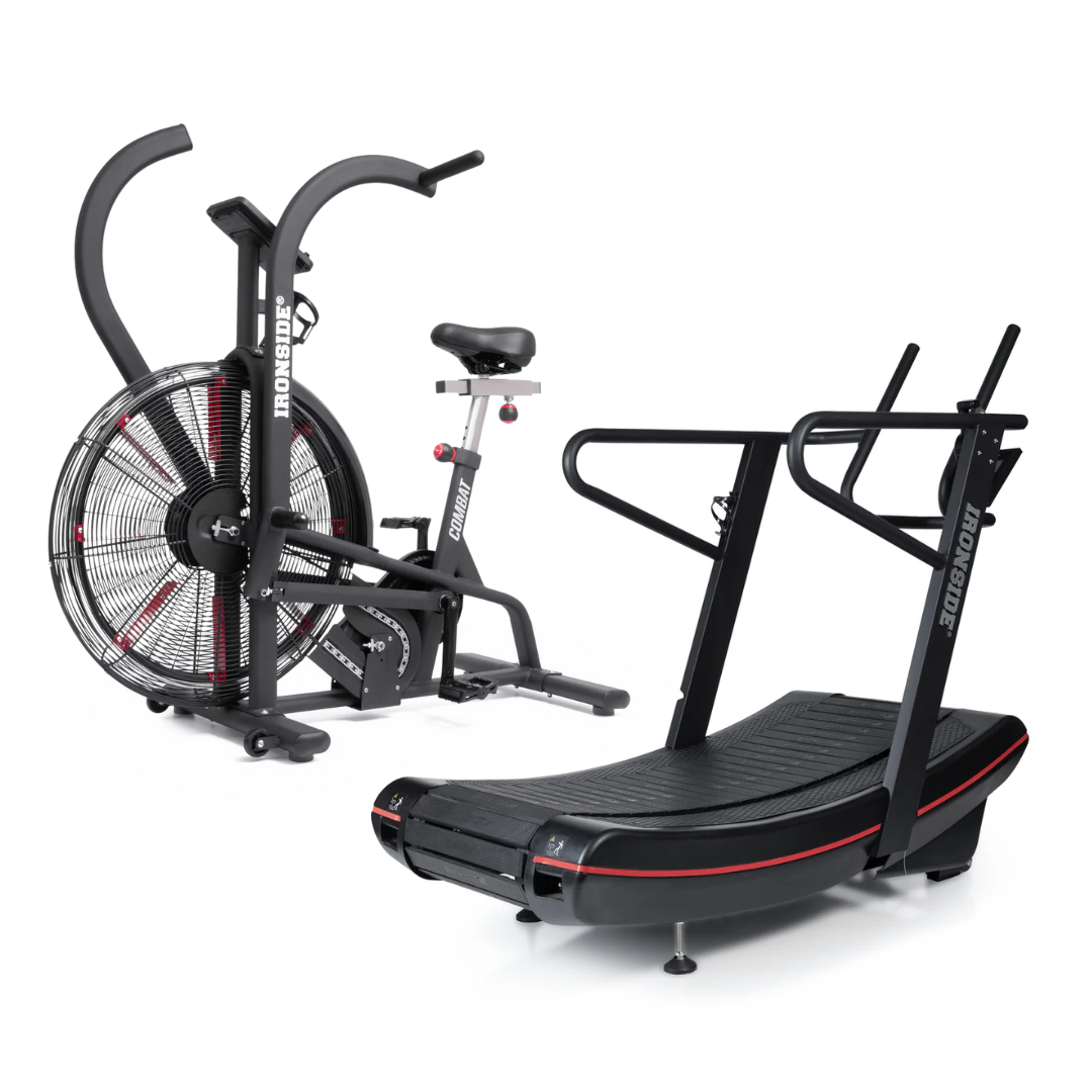 Pack IRONSIDE Combat Cinta Curva + Air Bike