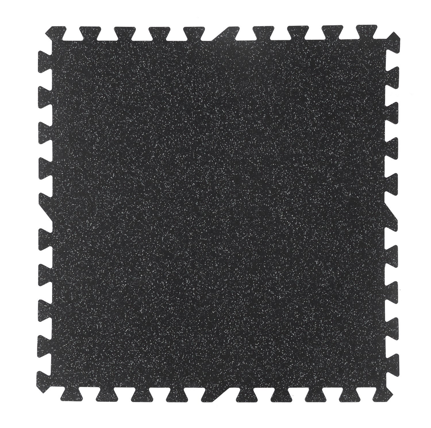 Piso de Gimnasio Interlock EPDM Negro/Gris 6 mm IRONSIDE