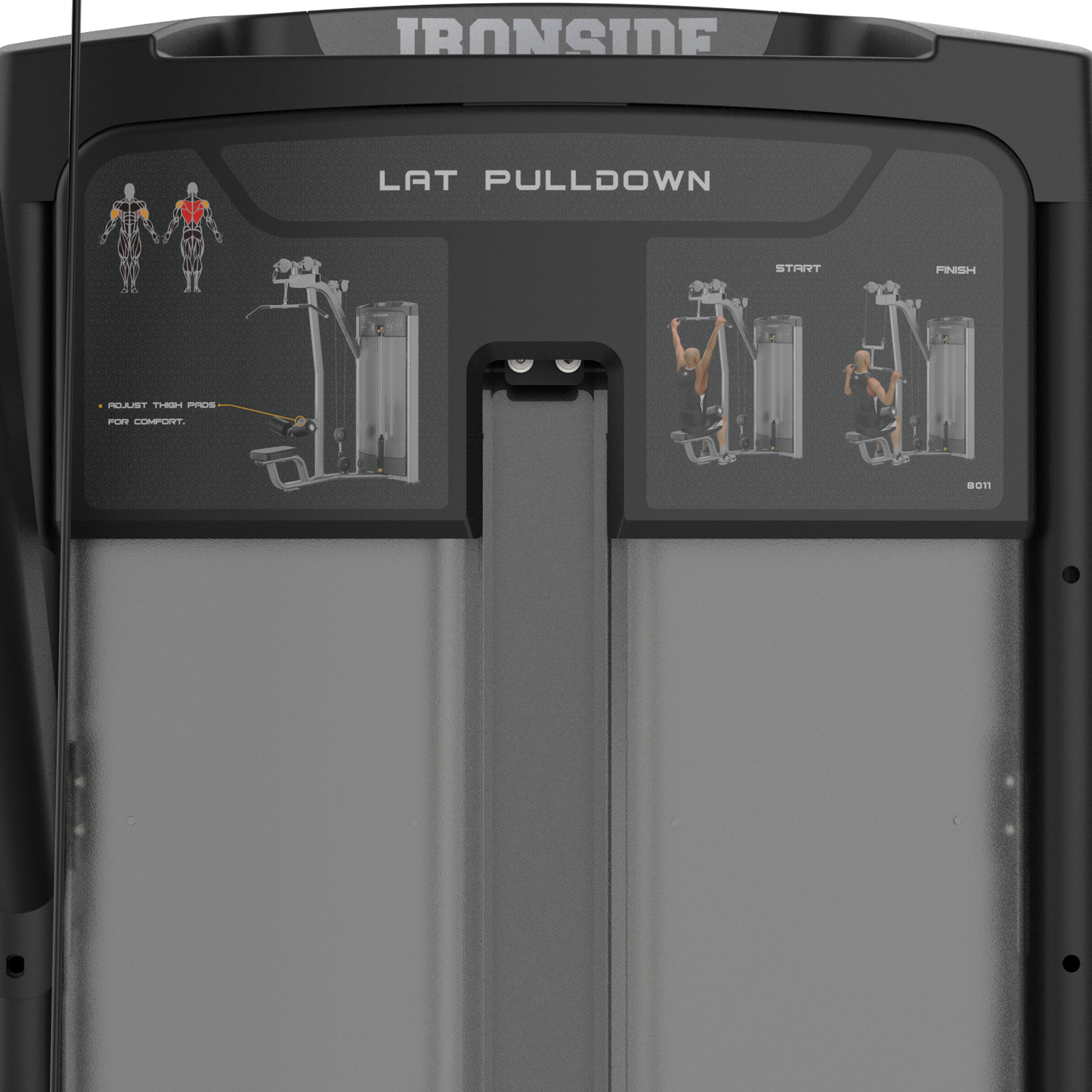 Dual Lat Pulldown IRONSIDE Luxe
