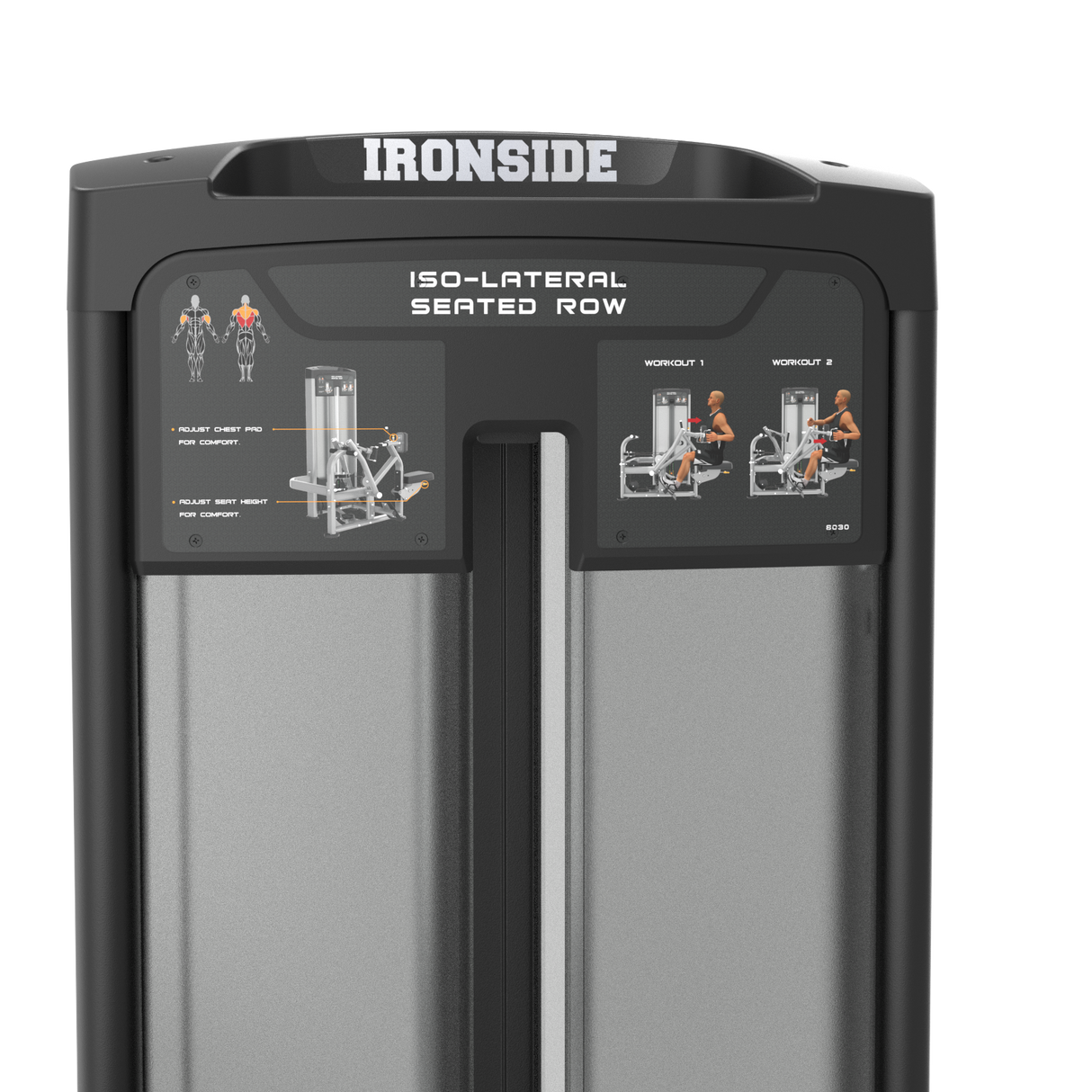 Iso-Lateral Seated Row IRONSIDE Luxe