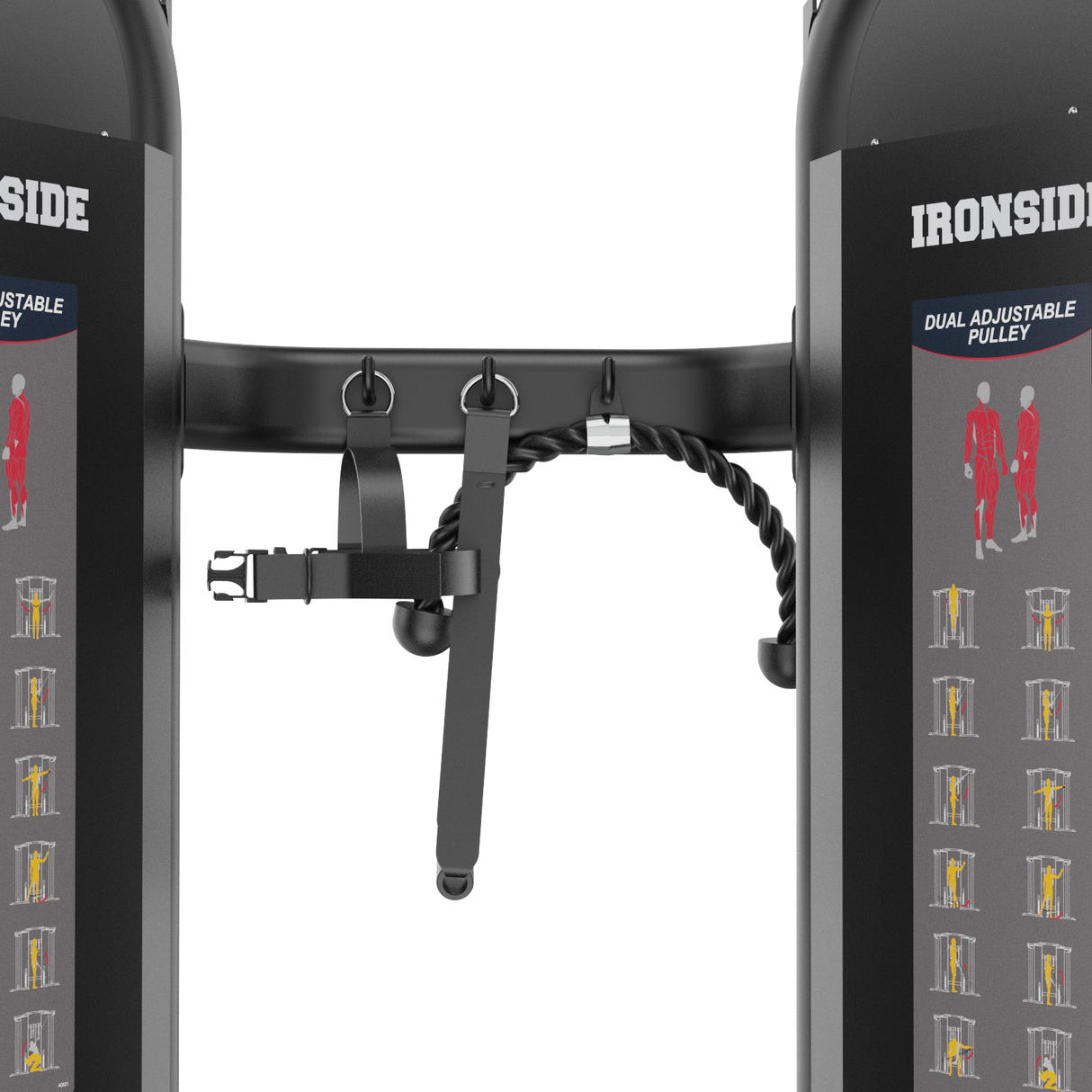 Polea Doble Crossover IRONSIDE Luxe