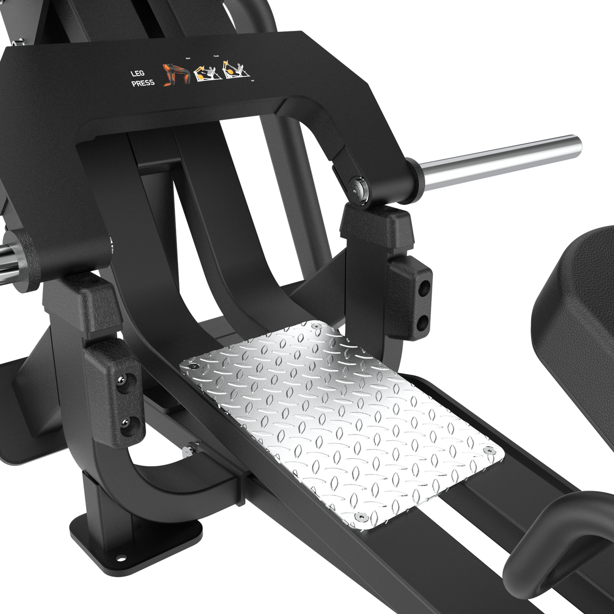 V Leg Press Plate Loaded IRONSIDE Luxe
