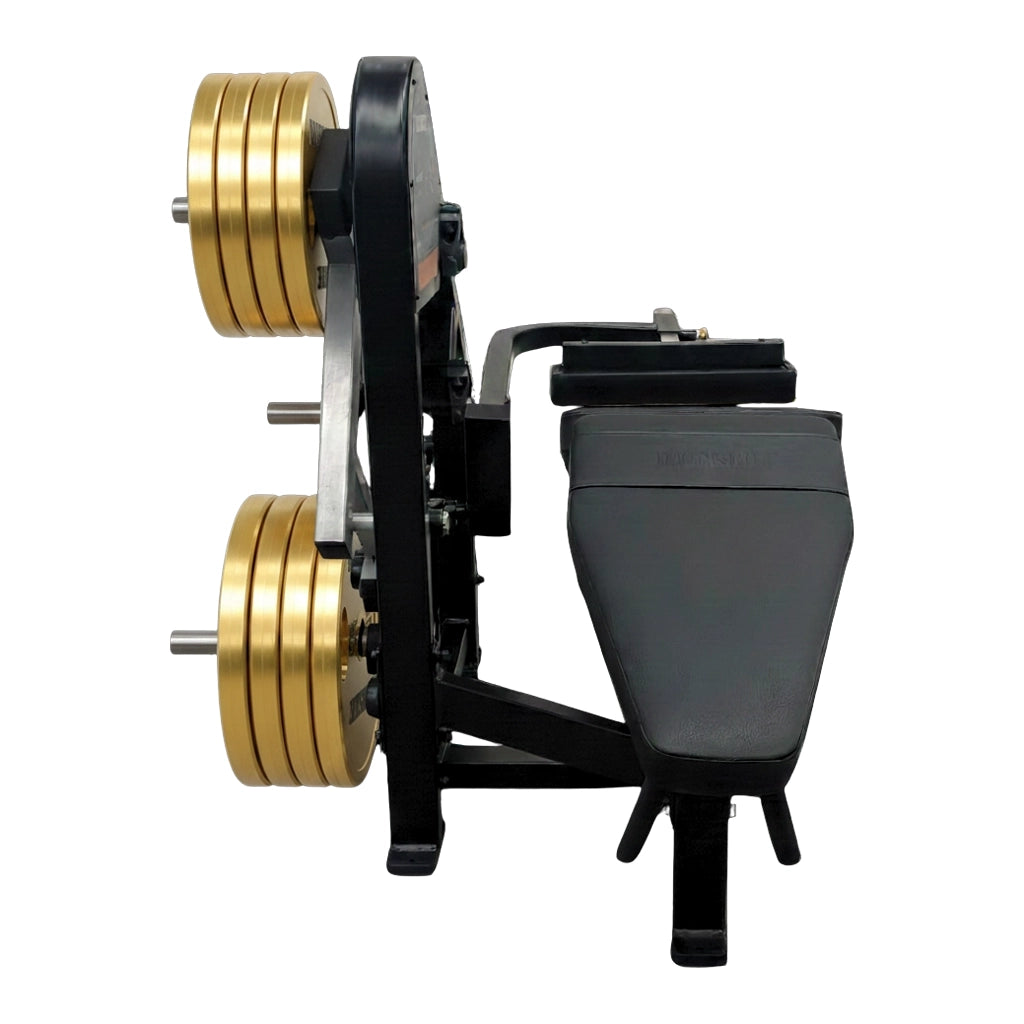 Prone Leg Curl con ajuste de resistencia, estructura estable y Smart Strength Technology para entrenar isquiotibiales con precisión y control técnico avanzado.