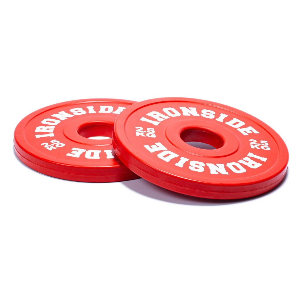 Discos Fraccionales Olímpicos PU (0.5 a 2.5 KG) IRONSIDE