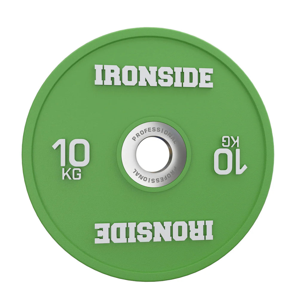 Disco Olímpico Calibrado Powerlifting (5 a 25 kg) IRONSIDE