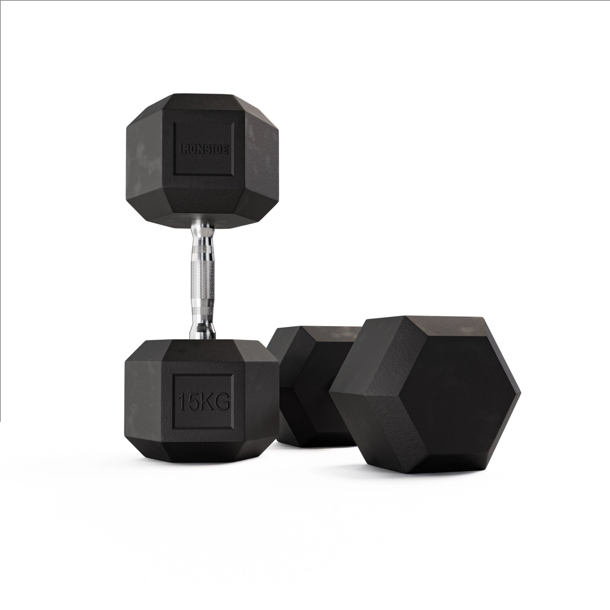 Mancuerna Hexagonal (2.5 a 50 kg) IRONSIDE