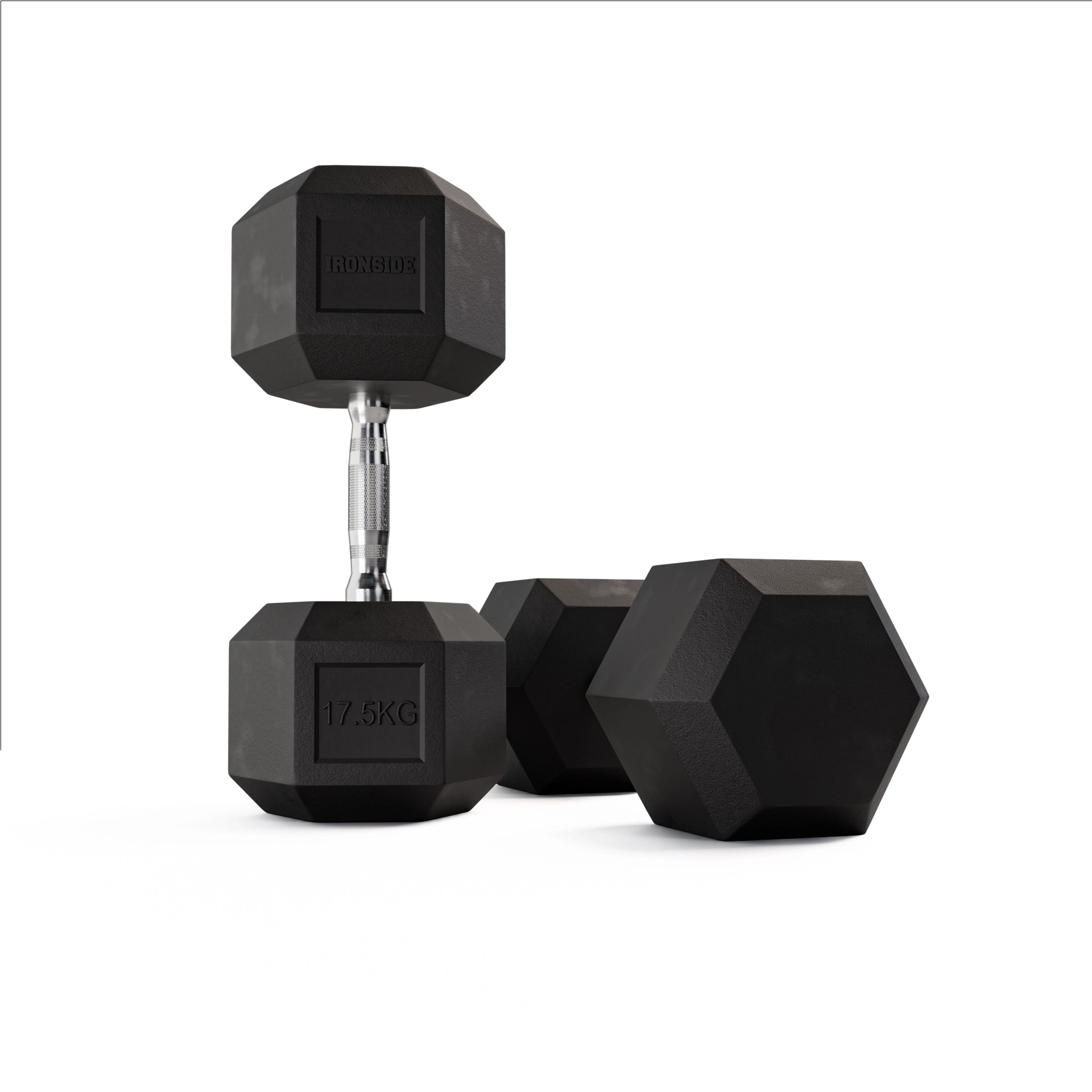 Mancuerna Hexagonal (2.5 a 50 kg) IRONSIDE