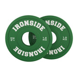 Par de Discos Fraccionales (2.5 kg) IRONSIDE