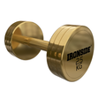 Mancuerna Circular Gold IRONSIDE (2.5 a 50 kg)