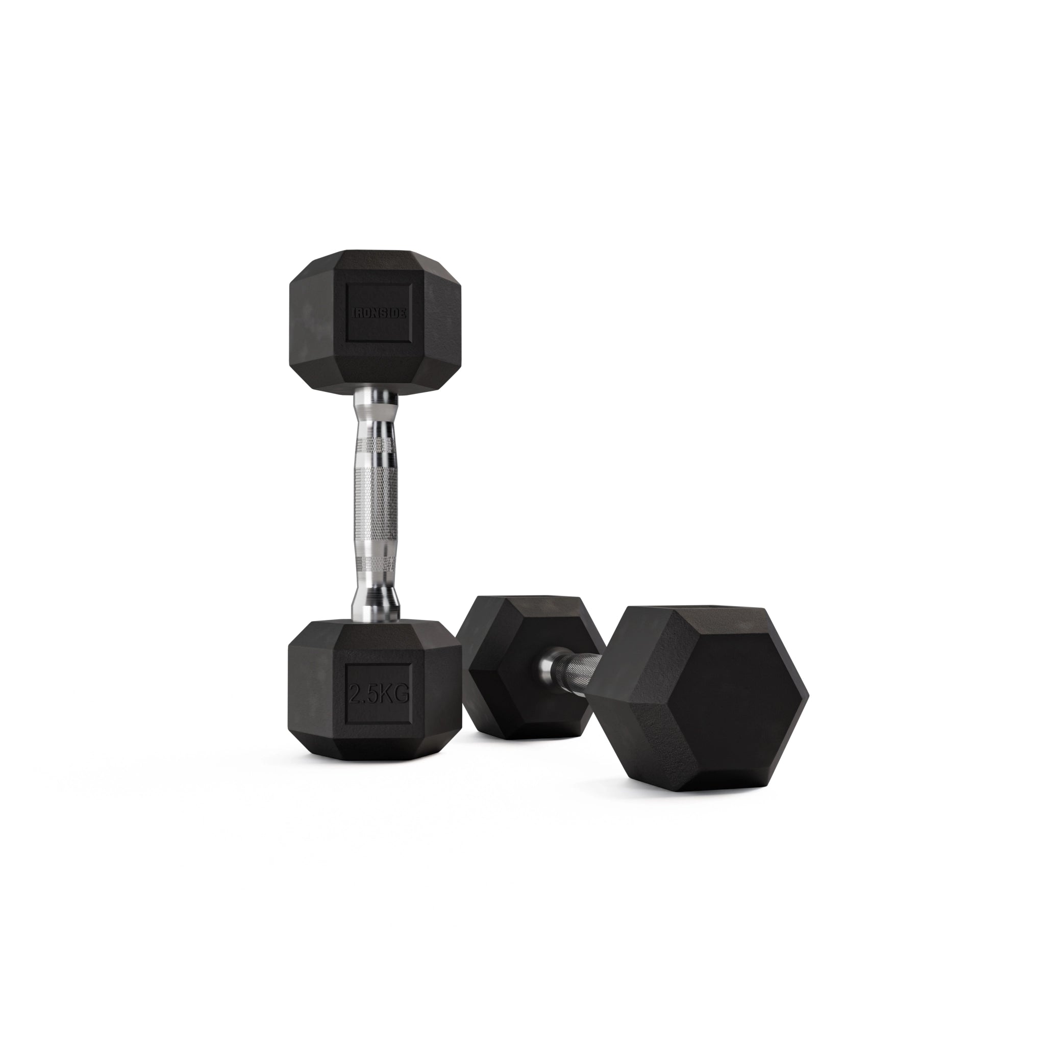 Mancuerna Hexagonal (2.5 a 50 kg) IRONSIDE