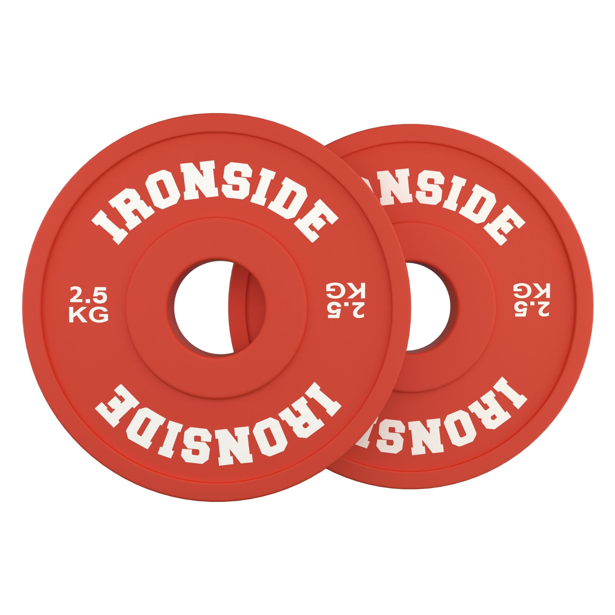 Discos Fraccionales Olímpicos PU IRONSIDE (0.5 a 2.5 KG)