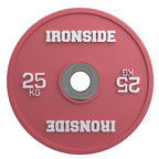 Disco Olímpico Calibrado Powerlifting (5 a 25 kg) IRONSIDE