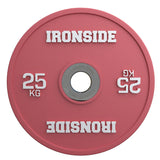 Disco Olímpico Calibrado Powerlifting (5 a 25 kg) IRONSIDE