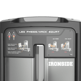 Dual Horizontal Leg Press & Hack Squat IRONSIDE Luxe