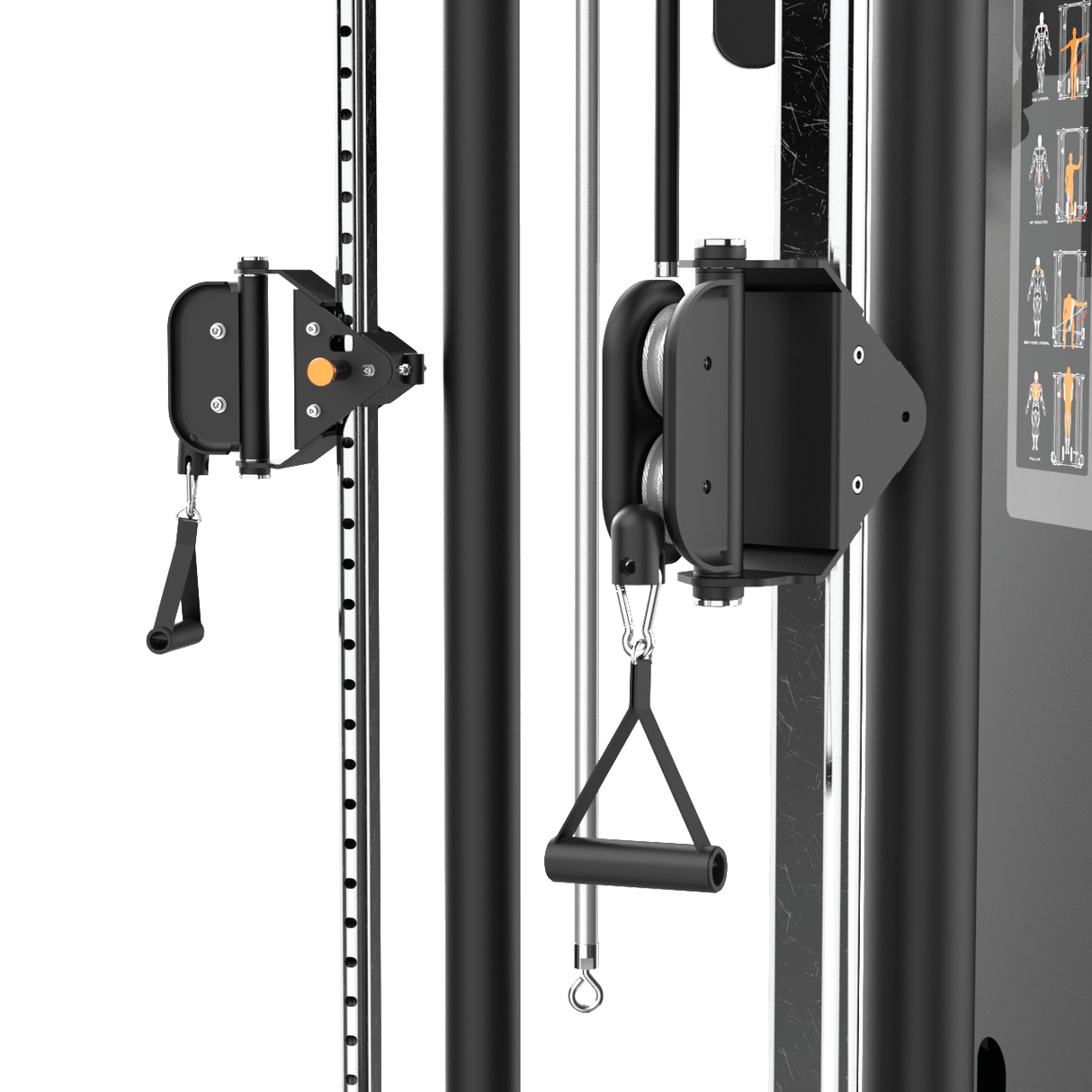 Polea Doble Ajustable IRONSIDE Elite