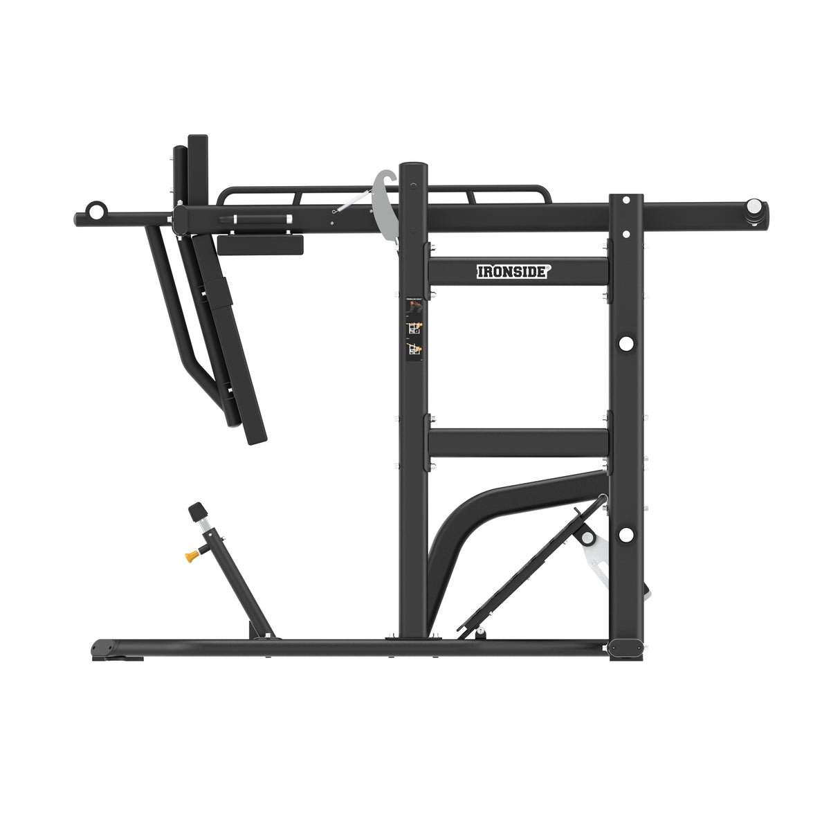 Pendulum Squat Machine Plate Loaded IRONSIDE Luxe