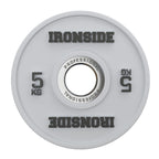 Disco Olímpico Calibrado Powerlifting (5 a 25 kg) IRONSIDE