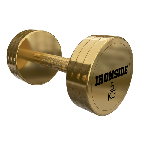 Mancuerna Circular Gold IRONSIDE (2.5 a 50 kg)