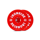 Discos Fraccionales Olímpicos PU IRONSIDE (0.5 a 2.5 KG)