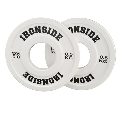 Discos Fraccionales Olímpicos PU IRONSIDE (0.5 a 2.5 KG)