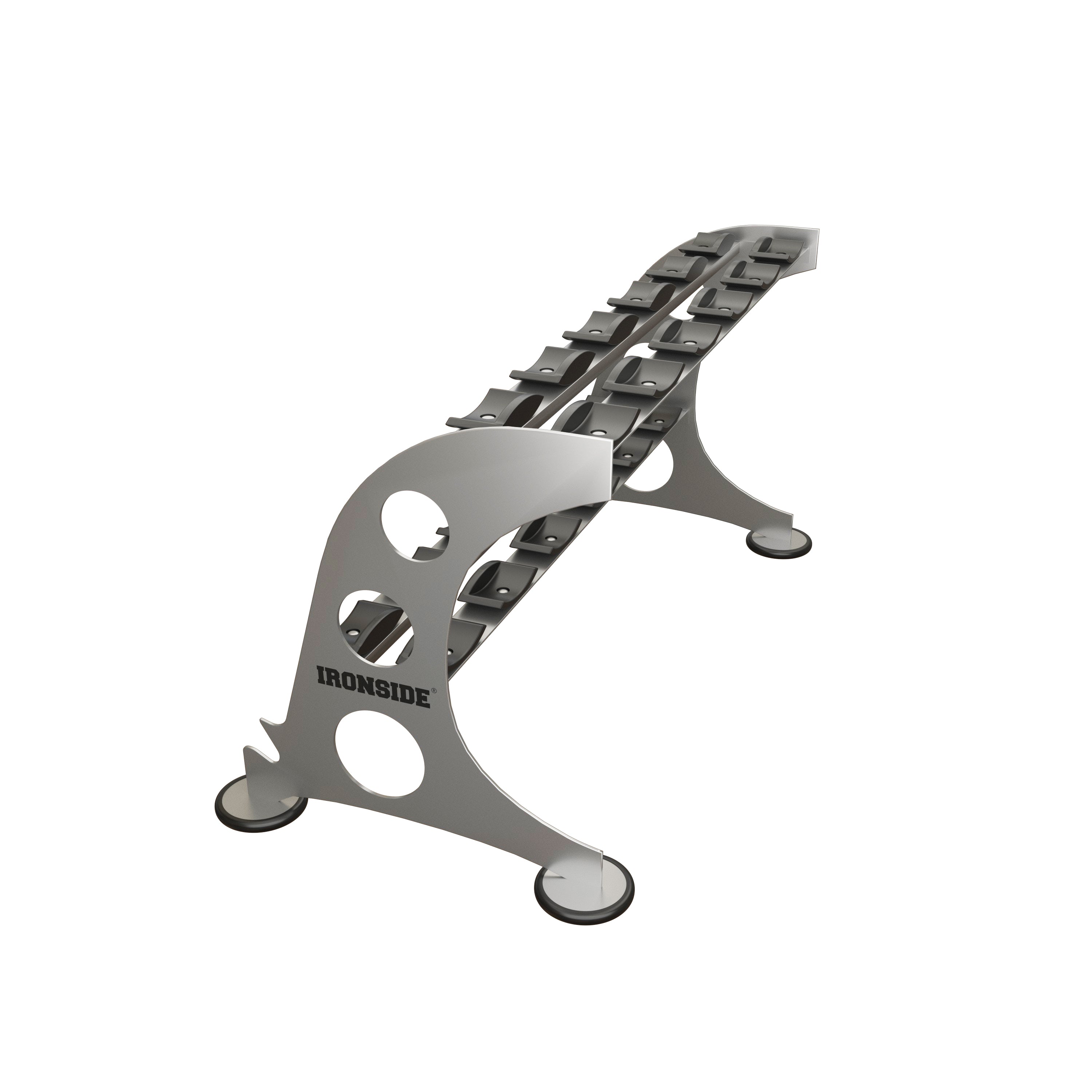 Rack de Almacenamiento para Mancuernas Circulares 6 pares IRONSIDE