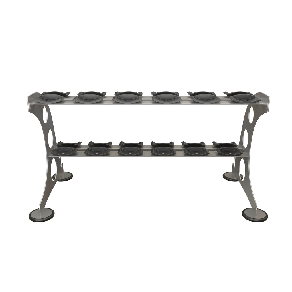 Rack de Almacenamiento para Mancuernas Circulares 6 pares IRONSIDE