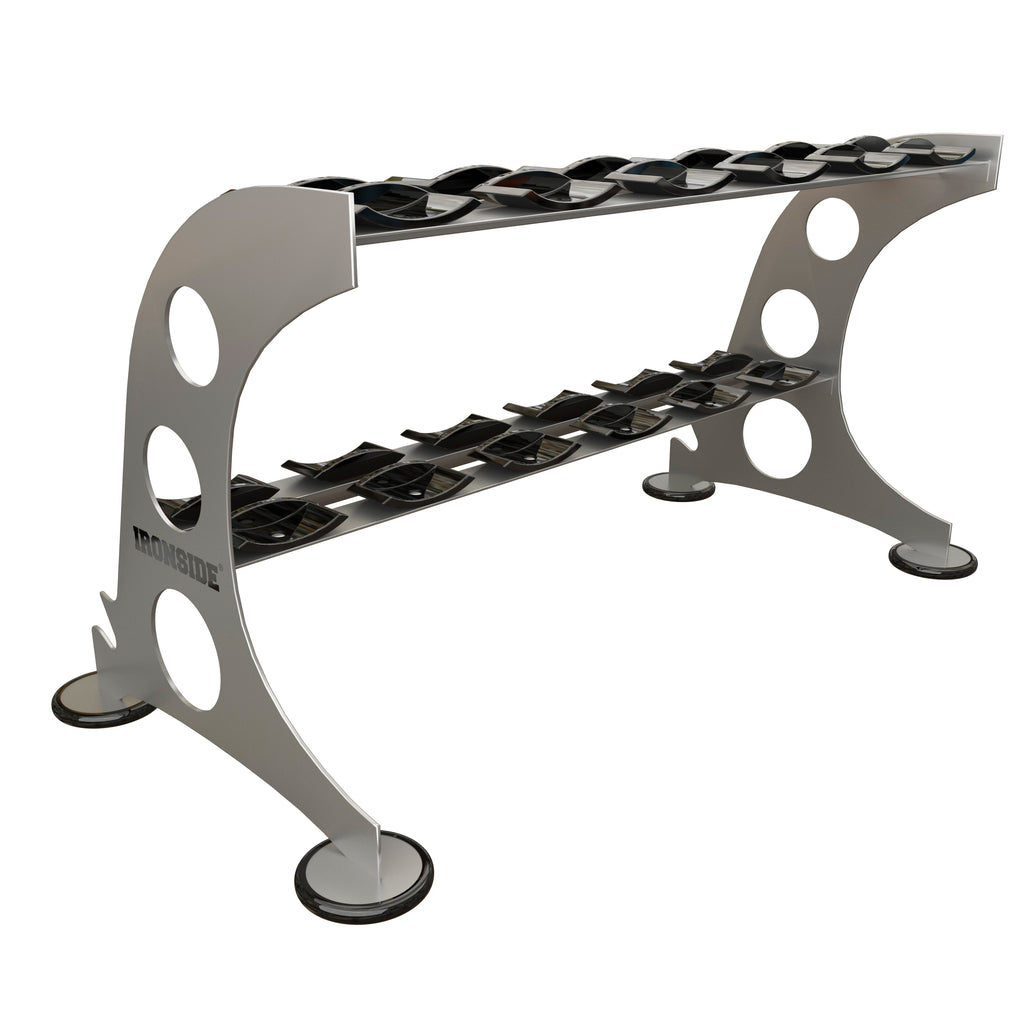 Rack de Almacenamiento para Mancuernas Circulares 6 pares IRONSIDE