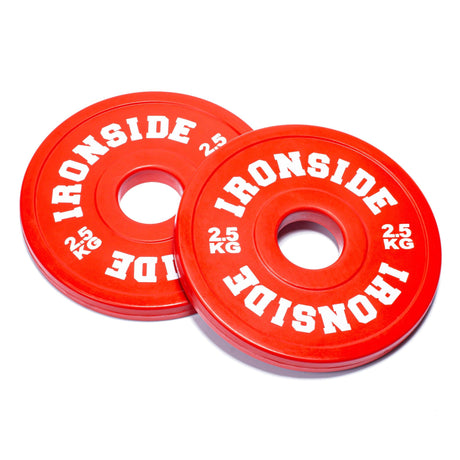 Discos Fraccionales Olímpicos PU IRONSIDE (0.5 a 2.5 KG)