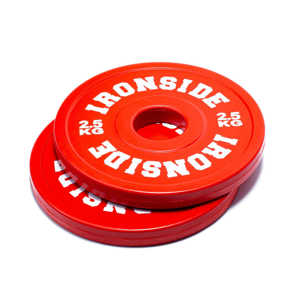Discos Fraccionales Olímpicos PU (0.5 a 2.5 KG) IRONSIDE