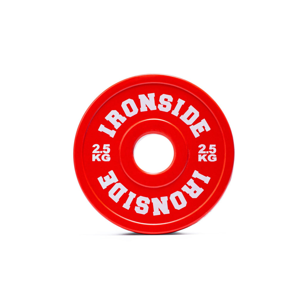 Discos Fraccionales Olímpicos PU (0.5 a 2.5 KG) IRONSIDE