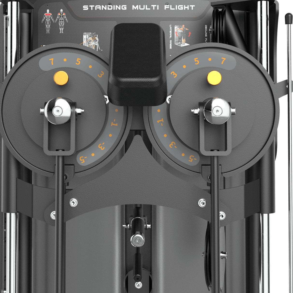 Standing Multi Flight Machine IRONSIDE Luxe