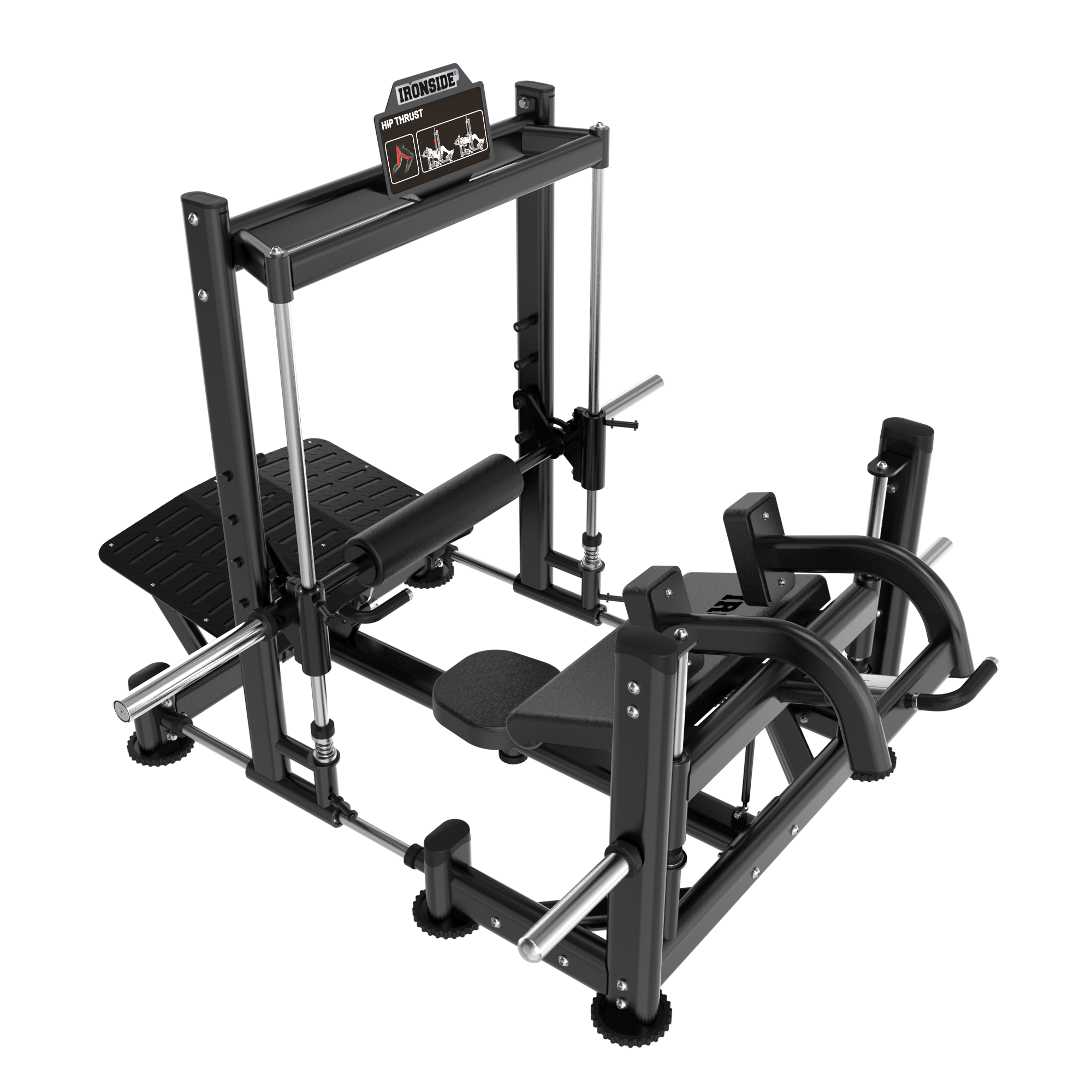 Hip Thrust Smith Plate Loaded IRONSIDE Infinity