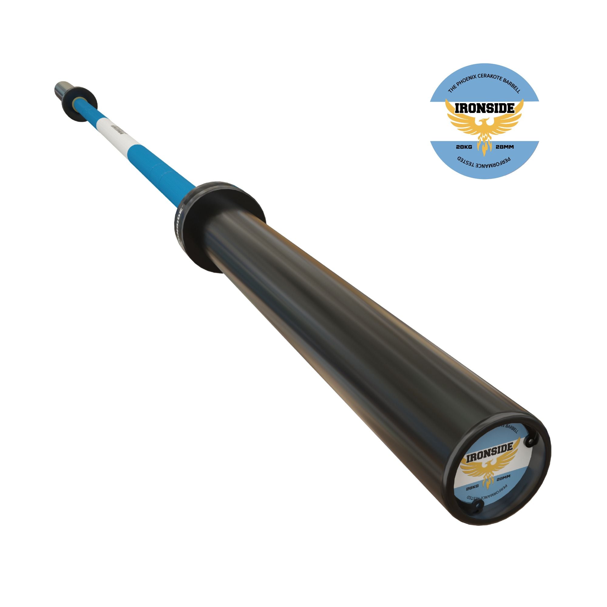 Barra Olímpica Argentina 20kg Cerakote IRONSIDE