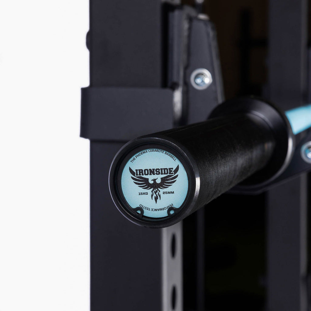 Barra Olímpica Turquesa 15 kg Cerakote (1.000 lb) IRONSIDE