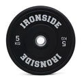 Disco Olímpico Pro Bumper (5 a 25 KG) IRONSIDE