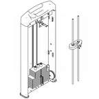 Weight Stack Add-On Pin 5 kg IRONSIDE Luxe (2 x 2.5 kg)