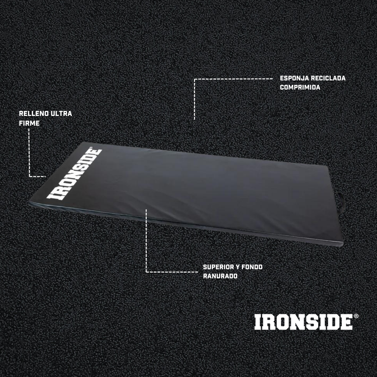 Colchoneta para Abdominales IRONSIDE