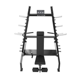 Multi Press Smith con Banco Ajustable 2.0 IRONSIDE Infinity